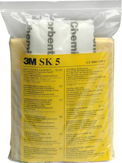 3M™ Opruimkit voor Chemische stoffen, SK 5, 70 mm 400 780 mm, 1/doos
