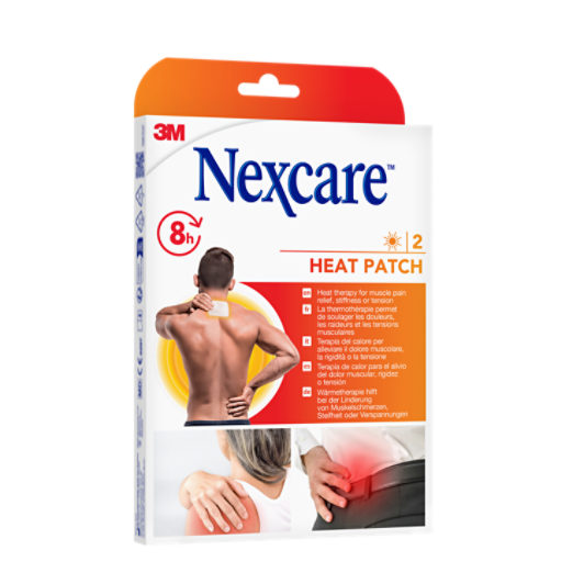 Nexcare™ Warmtepleister, 9,5 cm x 13 cm, 2/verpakking