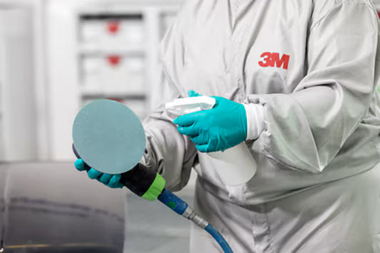 3M™ Trizact™ Hookit™ Foam Schuurschijf 443SA 6000, 150 mm, 6000, 51130