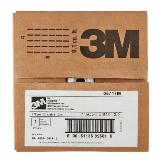 3M™ Hookit™ Steunschijf, 178 mm, M14-2.01, 05717M