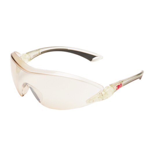 3M™ Veiligheidsbril Serie 2840, krasbestendige, spiegelende lens voor binnen/buiten, 20/doos