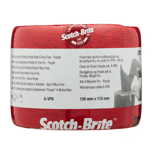 Scotch-Brite™ Clean and Finish Schuurrol, 150 mm x 115 mm, A VFN