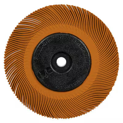 Scotch-Brite™ radiale precisieborstel, PN-RB, 80+, 152,4 mm x 11,113 mm x 25,4 mm (6 inch x 7/16 inch x 1 inch), type C, met adapter