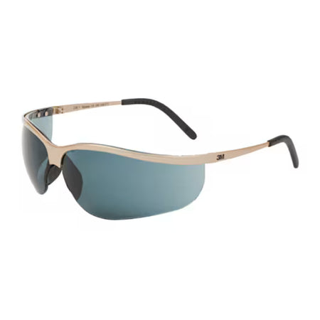 3M™ Metaliks™ Veiligheidssportbrillen, metalen montuur, krasbestendig/anticondens, grijze lenzen, 71461-00004