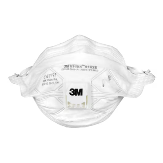 3M™ VFlex™ Deeltjesmasker, FFP2, met ventiel, 9162E