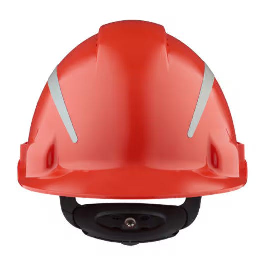 3M™ Veiligheidshelm, Uvicator, ratelverstelling, ventilatie, reflecterend, kunststof zweetband, rood, G3000NUV-R-RD