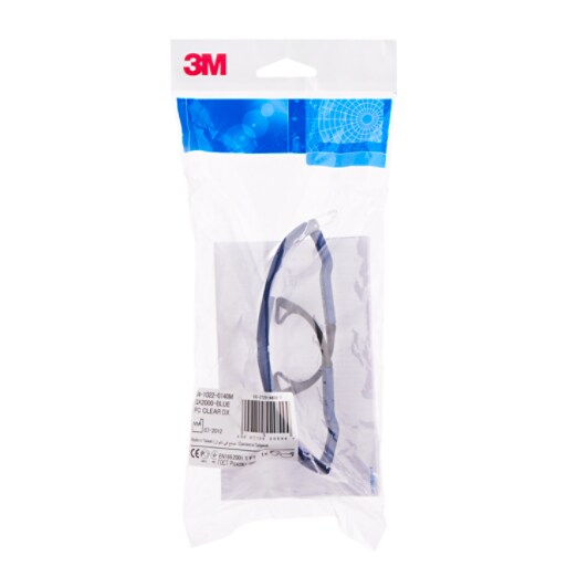 3M™ QX 2000 Veiligheidsbril 04-1022-0140M, Lens helder