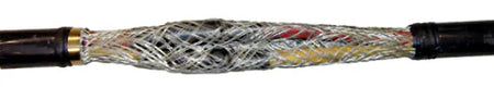 3M™ 91-AHA 22 N Warmtekrimp-lijnverbindingsmof met concentrische afscherming, 0,6/1 kV, 4x 25 - 35 mm²