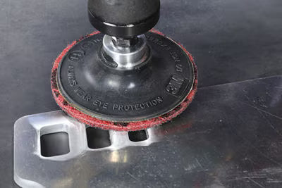 Scotch-Brite™ Roloc™ Precision Surface Conditioningschijf, PN-DR, medium, TR, 76.2 mm, 1000 stuks/doos, bulkverpakking