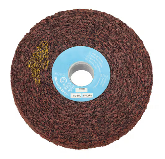Scotch-Brite™ Finishing Wiel FS-WL, blauw, 150 mm x 51 mm x 25,4 mm, 2S CRS