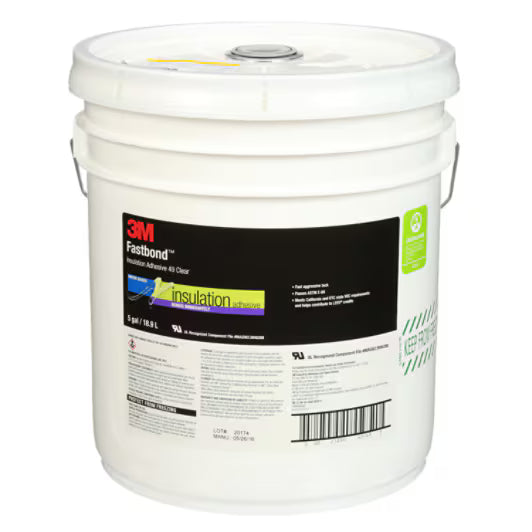 3M™ Fastbond™ Isolatielijm 49, Transparant, 20 L