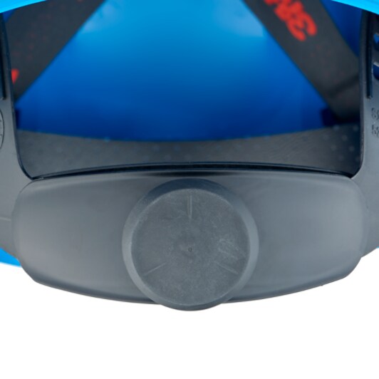 3M™ Veiligheidshelm, Uvicator, ratelverstelling, ventilatie, reflecterend, kunststof zweetband, blauw, G3000NUV-R-BB