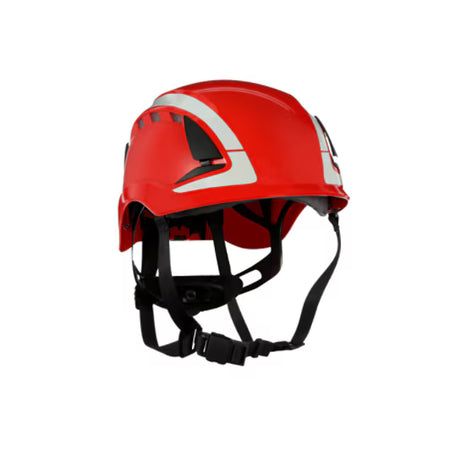 3M™ SecureFit™ X5000 Veiligheidshelm, geventileerd, reflecterend, CE, rood, X5005V-CE