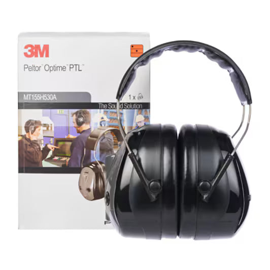 3M™ PELTOR™ Optime™ Push to Listen gehoorkap met hoofdbeugel