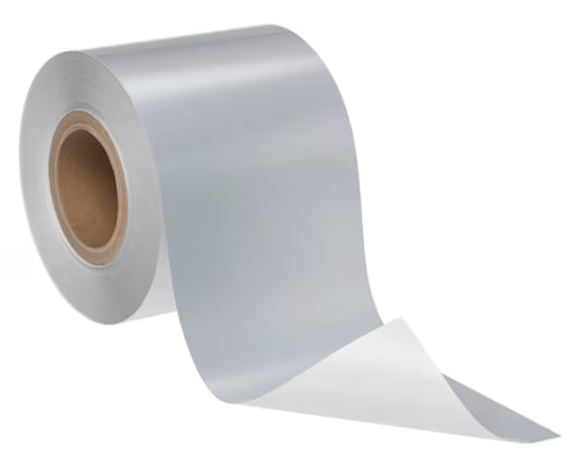 3M™ Thermal Transfer labelmateriaal 7872EC, Platina, 150 mm x 508 m, 0.05 mm