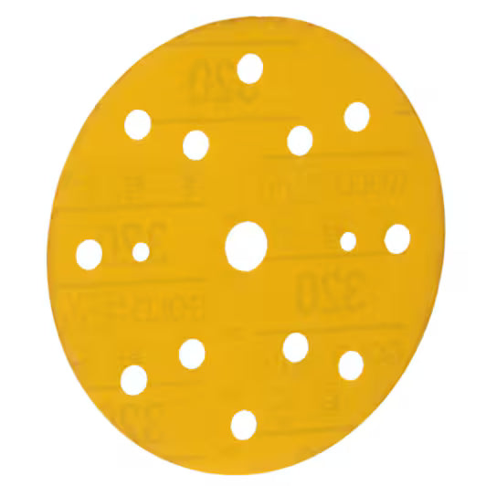 3M™ Hookit™ Gold Schuurschijf 288U, 150 mm, 15 gaten, 320, 51551