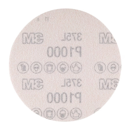 3M™ Hookit™ Film Schuurschijf 375L, 150 mm, 15 Gat, P1500, PN86706