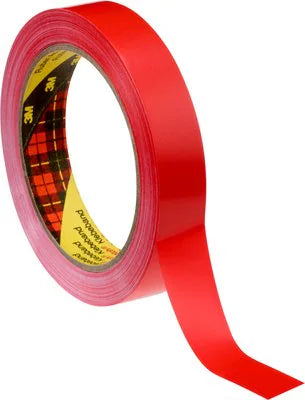 Scotch® Dozensluittape 6893, Rood, 9 mm x 66 m, 0.057 mm