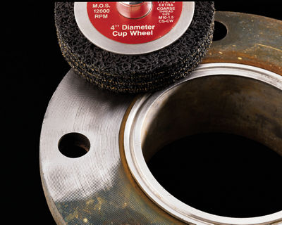 Scotch-Brite™ Clean & Strip Unitized wiel CS-UW, zwart, 76 mm x 12 mm x 6 mm, 7S XCRS