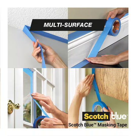 ScotchBlue™ Multi-oppervlak Afplaktape, 36 mm x 41 m, 1 Rol/Verpakking, 100% PEFC, SGSCH-PEFC-COC-110078