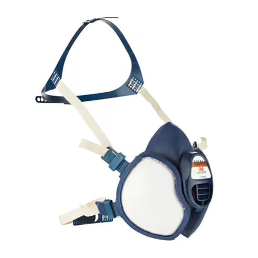 3M™ Onderhoudsvrij herbruikbaar halfgelaatsmasker, FFA1P2R R D Filters, 06941+