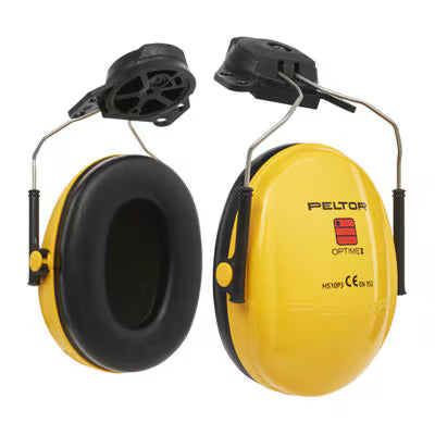 3M™ PELTOR™ Optime™ I Gehoorkappen, geel, helmbevestiging, H510P3E-405-GU