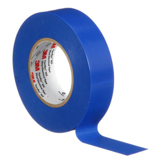 3M™ Temflex™ Vinyl isolatietape 165, Blauw, 19 mm x 20 m