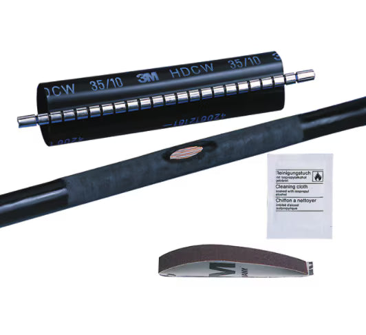 3M™ HDCW Warmtekrimp Reparatiemanchet, Zwart, 110/30 mm, 750 mm