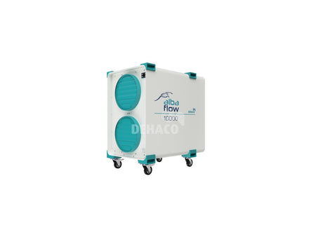 Alba Flow 10000 Onderdrukmachine, 1-delig, uitblaaszijde zijkant