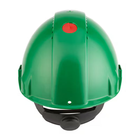 3M™ Veiligheidshelm, Uvicator, ratelverstelling, ventilatie, kunststof zweetband, groen, G3000NUV-GP