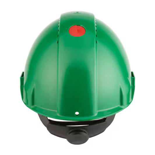 3M™ Veiligheidshelm, Uvicator, ratelverstelling, ventilatie, kunststof zweetband, groen, G3000NUV-GP