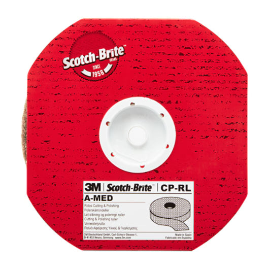 Scotch-Brite™ Cut & Polish Schuurrol CP-RL, 25 mm x 5 mm, A MED