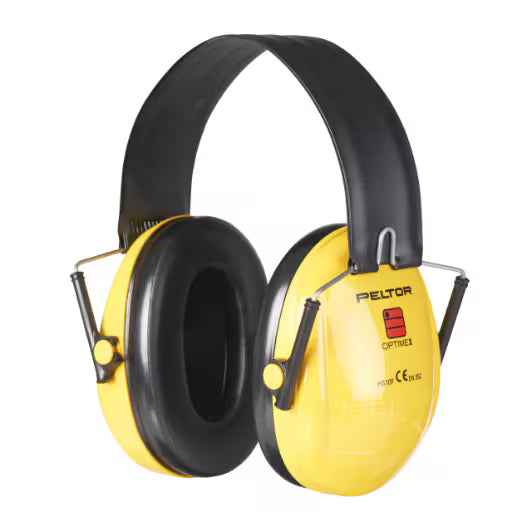 3M™ PELTOR™ Optime™ I Gehoorkappen, geel, opvouwbaar, H510F-404-GU