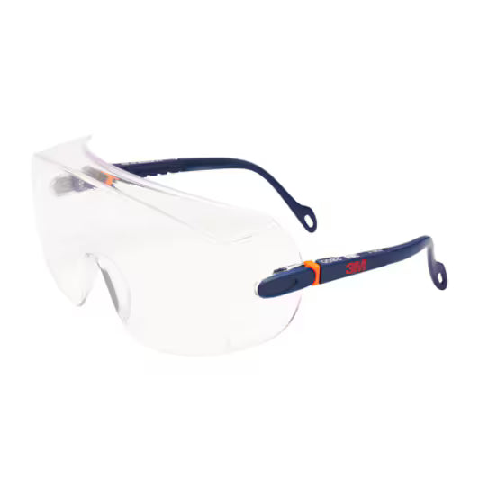 3M™ Overzetveiligheidsbril Serie 2800, krasbestendige, heldere lens, 20/doos