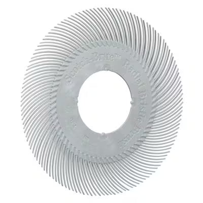 Scotch-Brite™ radiale precisieborstel, PN-RB, 120+, 152,4 mm (6 inch), type C, zonder adapter