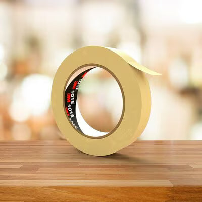 3M™ Afplaktape Algemeen Gebruik 101E, Beige, 24 mm x 50 m