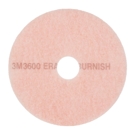 Scotch-Brite™ Gom- en Polijstpads 3600, Roze, 505 mm, 5/Doos