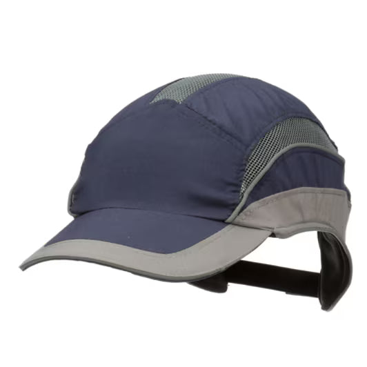 3M™ First Base™ 3 Stootpet 2031214, Elite, marineblauw/grijs, standaardklep, 70 mm