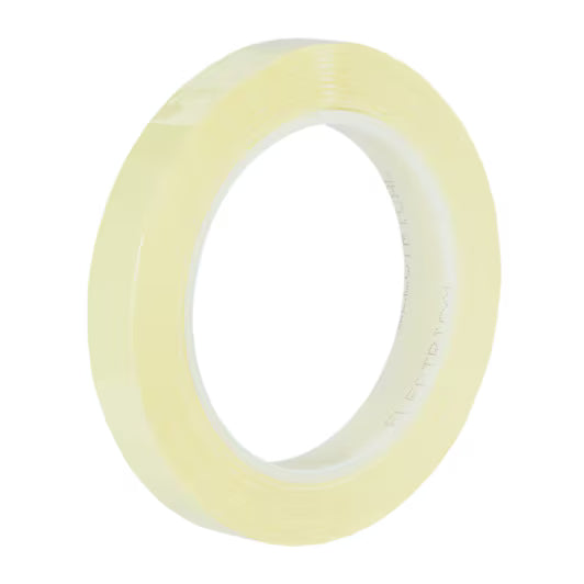 3M™ Isolatietape van polyesterfolie 1350F-1, Gel, 15 mm x 66 m x 0.06 mm, kunststof kern