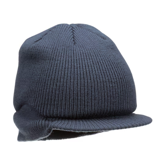 3M™ First Base™ 3 Stootpet 2021173, Beanie, marineblauw, korte klep, 45 mm, 20 st./doos