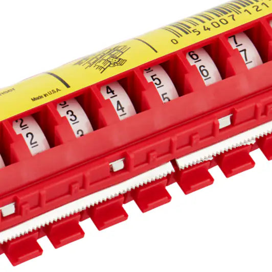 3M™ ScotchCode™ STD-0/9 Kabelmarkeringsdispenser, Nummers 0-9 gevuld