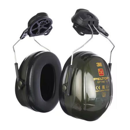 3M™ PELTOR™ Optime™ I Gehoorkappen, 30 dB, groen, helmbevestiging, H520P3A-410-GQ