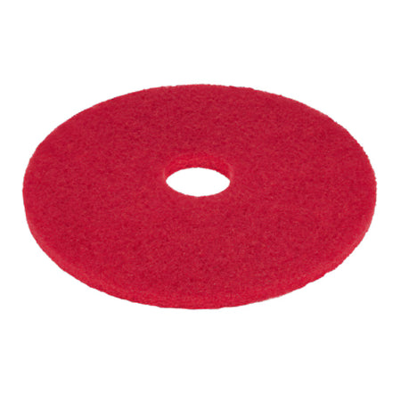 Scotch-Brite™ Vloerpads, Rood, 432 mm, 5/Doos