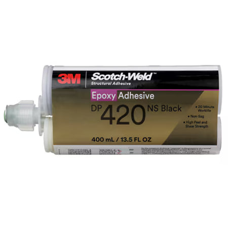 3M™ Scotch-Weld™ Epoxylijm DP420NS, Zwart, 400 ml Duo-Pak