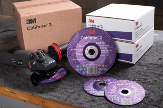 3M™ Cubitron™ 3 Cut & Grind-schijf, 95508, 36+, T27, 100 mm x 4,2 mm x 15,88 mm, EN, 10/verpakking, 20 stuks/doos