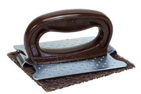 Scotch-Brite™ Bakplaatreiniger 82 pad, bruin, 140 mm x 114 mm