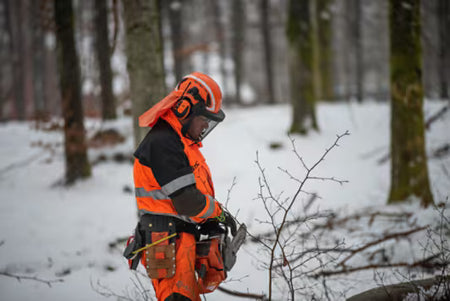 3M™ SecureFit™ X5500 Bosbouwcombinatie, WS Alert XPI-headset, multipoint bluetooth, FH1 houder, 5J gelaatsscherm, X5507VMRXFH15J-CE