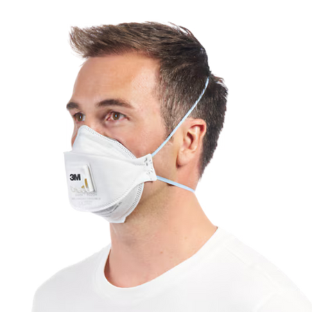 3M™ Aura™ Comfort Cool Flow™ Stofmasker 9322+, FFP2, met ventiel, 10/verpakking