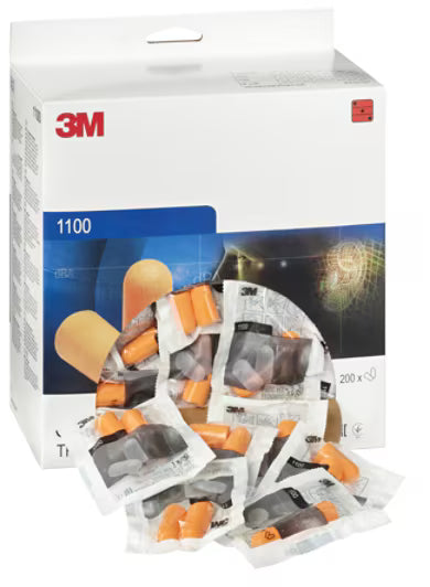 3M™ Oordoppen, zonder koord, 1100