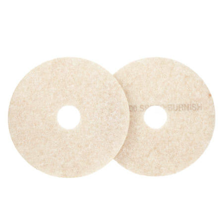 Scotch-Brite™ Polijstpads 3200, Oranje/Wit, 530 mm, 5/Doos